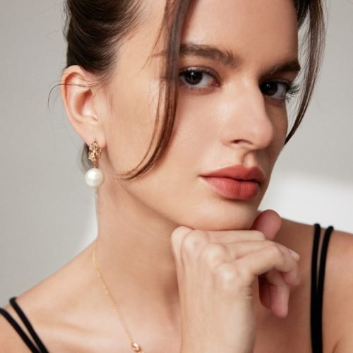 Sterling Silver Pearl Earrings