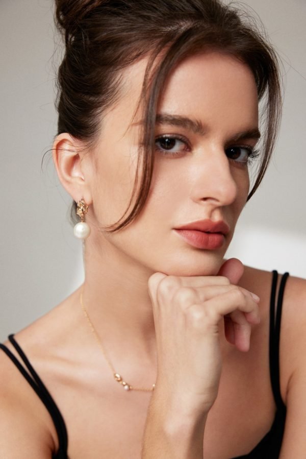 Sterling Silver Pearl Earrings