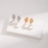 Sterling Silver Pearl Earrings