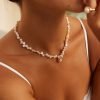 Sterling Silver Pearl Necklace