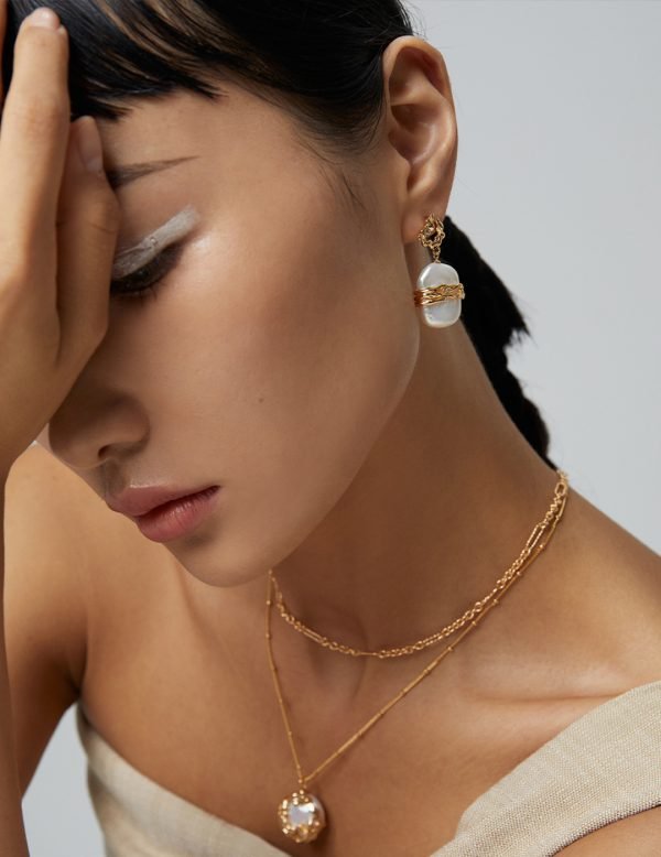 Baroque Pearl Earrings