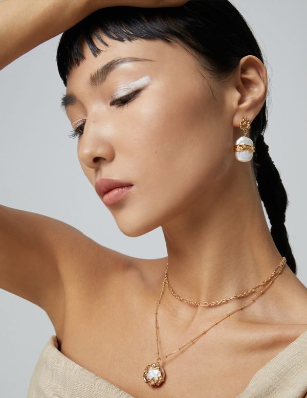 Baroque Pearl Earrings