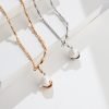 Sterling Silver Baroque Pearl Necklace