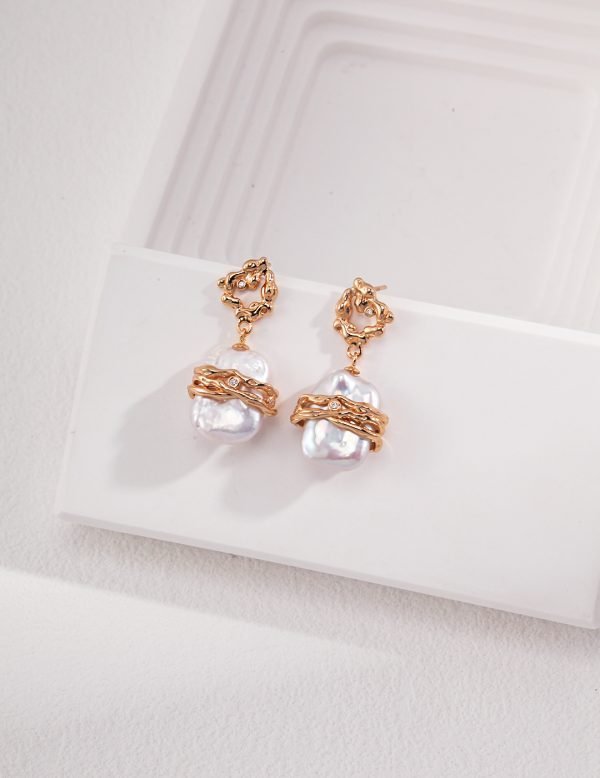 Baroque Pearl Earrings