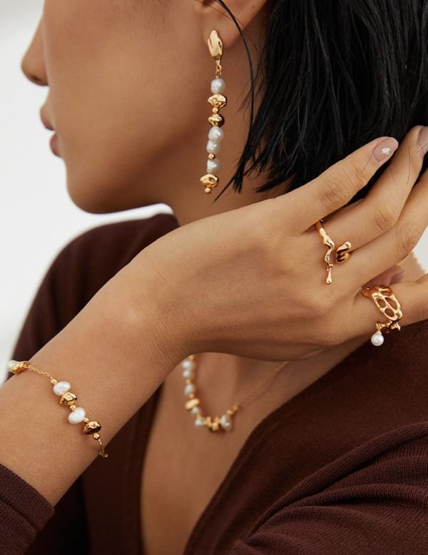 Sterling Silver Pearl Earrings