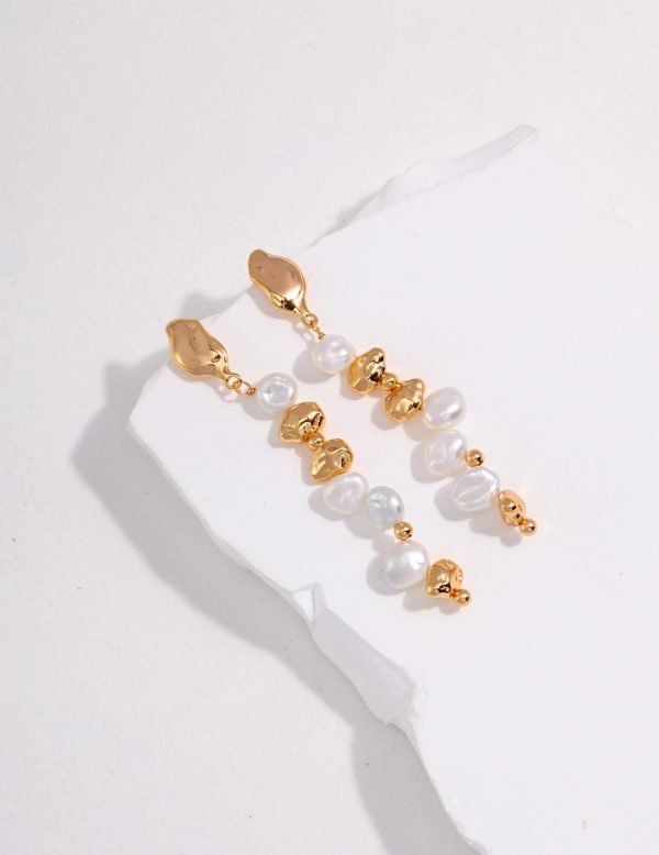 Sterling Silver Pearl Earrings