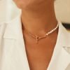 Silver Pearl Necklace