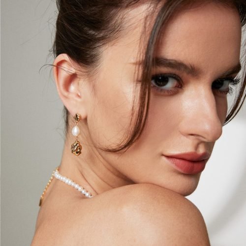 Natural Pearl Earrings