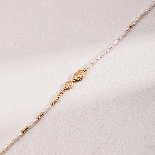 Sterling Silver Pearl Necklace