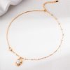 Sterling Silver Mother-of-Pearl Necklace